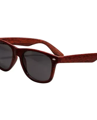 Promo Goods  SG165 Woodtone Woodgrain Sunglasses in Brown