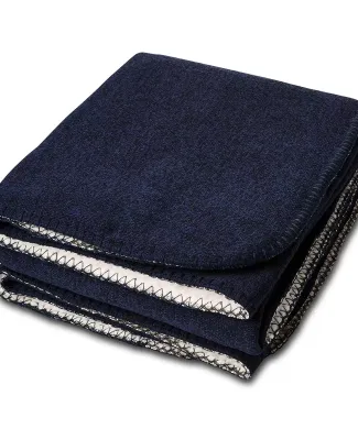 Promo Goods  OD309 Thick Needle Sherpa Blanket in Navy blue