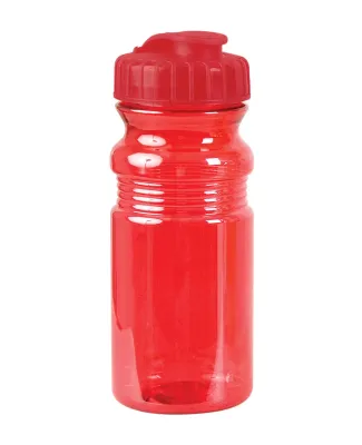 Promo Goods  MG205 20oz Translucent Sport Bottle W in Translucent red