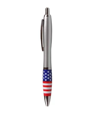 Promo Goods  P355 Emissary Click Pen - Usa in Silver