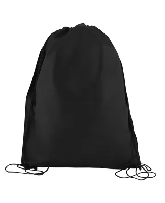 Promo Goods  BG170 Jumbo Non-Woven Drawstring Cinc in Black