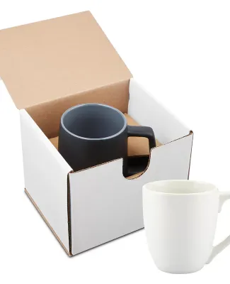 Promo Goods  GCM102 15oz Bistro Style Ceramic Mug  in White