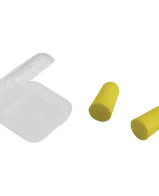 Promo Goods  PC401 Earplugs In Square Case in Yellow