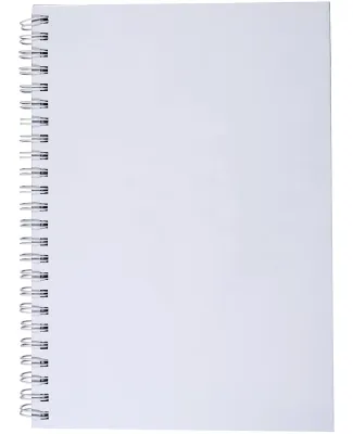 Promo Goods  PL-1705 Hardcover Spiral Notebook in White
