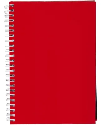 Promo Goods  PL-1705 Hardcover Spiral Notebook in Red