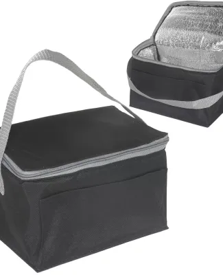 Promo Goods  LT-4107 6-Pack Personal Cooler Bag in Black