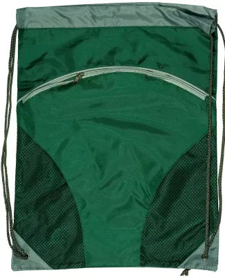 Promo Goods  LT-4110 Zip Pouch String-A-Sling in Green