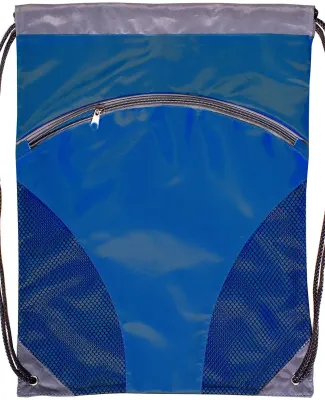 Promo Goods  LT-4110 Zip Pouch String-A-Sling in Reflex blue