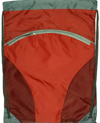 Promo Goods  LT-4110 Zip Pouch String-A-Sling in Red