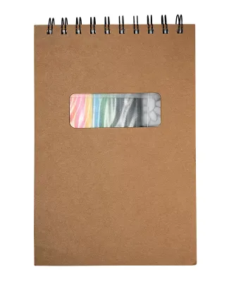 Promo Goods  TY510 Notebook With Colored Pencils in Natural