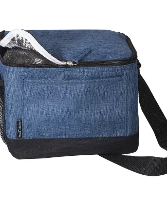 Promo Goods  LT-3938 Strand Snow Canvas Lunch Bag in Blue