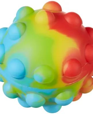 Promo Goods  TY445 Tie Dye Push Pop Ball in Reactive rainbow