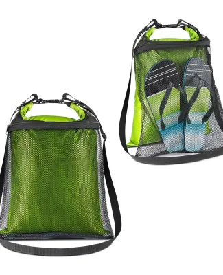 Promo Goods  BG321 Mesh Water-Resistant Wet-Dry Ba in Lime green