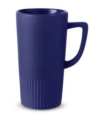 Promo Goods  CM220 20oz Texture Base Ceramic Mug in Cobalt blue