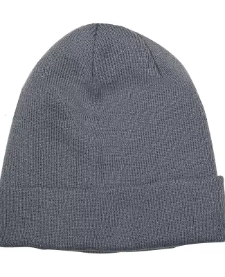 Promo Goods  AP111 Knit Beanie With Cuff in Charcoal gray