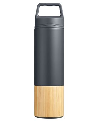 Promo Goods  MG956 20oz Tao Bamboo Insulated Bottl in Carbon