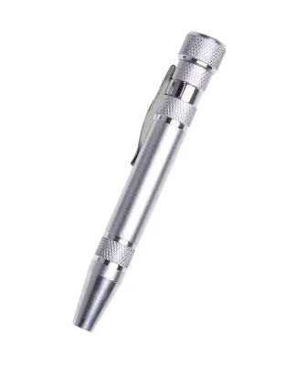 Promo Goods  T315 Aluminum Pen-Style Tool Kit in Silver