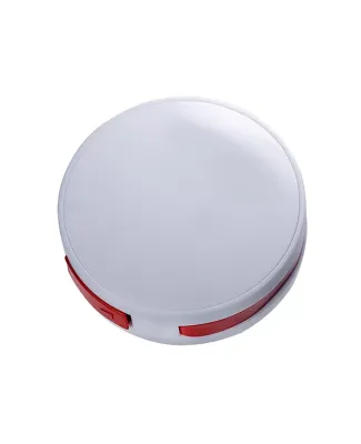 Promo Goods  IT208 Round 4-Port USB Hub in Red/ white