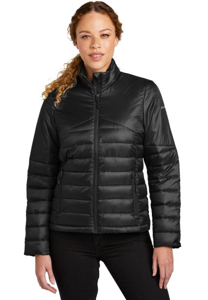 Eddie Bauer EB511  Ladies Quilted Jacket in Deepblack