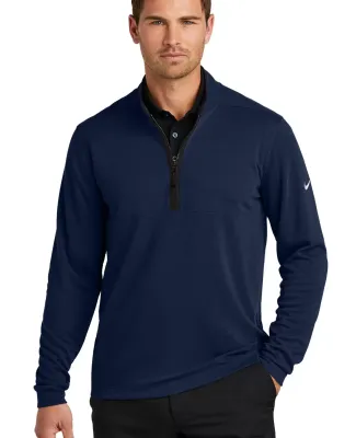 Nike NKDX6702  Textured 1/2-Zip Cover-Up in Colnavy