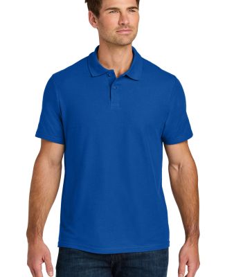 Gildan 64800 Men's Softstyle Double Pique Polo in Royal