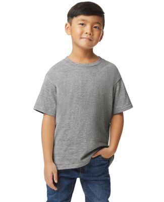 Gildan 65000B Youth Softstyle Midweight T-Shirt in Rs sport grey