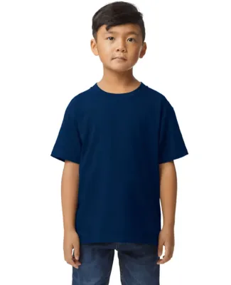 Gildan 65000B Youth Softstyle Midweight T-Shirt in Navy