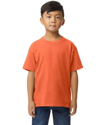 Gildan 65000B Youth Softstyle Midweight T-Shirt in Orange