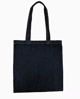Liberty Bags 7760A Denim Tote Bag in Black denim