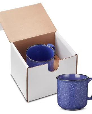 Promo Goods  GCM107 15oz Campfire Ceramic Mug In M in Reflex blue