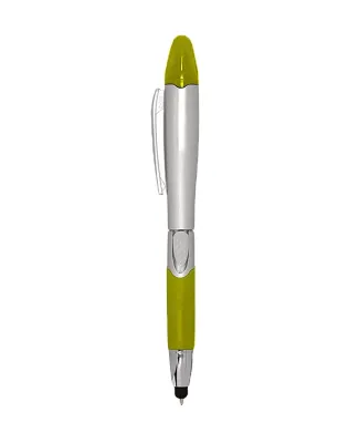 Promo Goods  PL-4093 Triple Play Stylus-Pen-Highli in Green