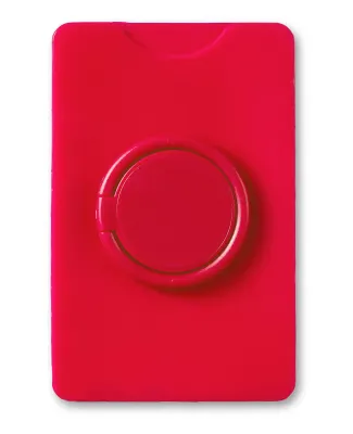 Promo Goods  IT504 Attitude Card Holder with Ring  in Red
