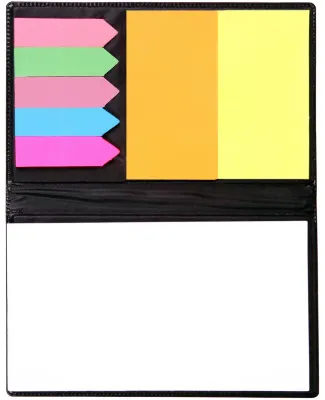 Promo Goods  DA555 Basic Sticky Flag And Note Memo in Black