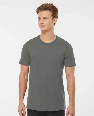 Tultex 602 Combed Cotton T-Shirt in Charcoal grey