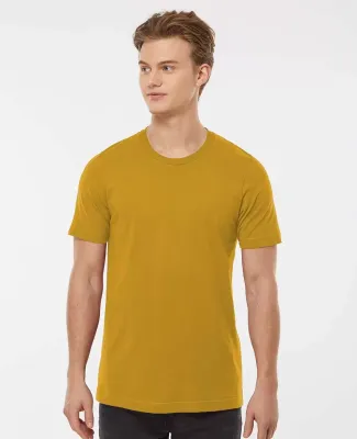 Tultex 602 Combed Cotton T-Shirt in Mustard