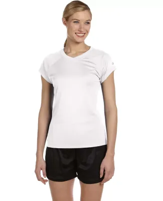 Champion Clothing CW23 Double Dry Women's V-Neck P in White