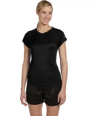 Champion Clothing CW23 Double Dry Women's V-Neck P in Black