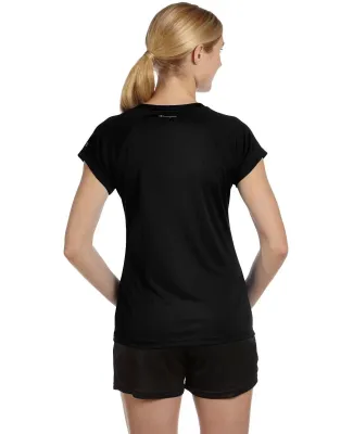 Champion Clothing CW23 Double Dry Women's V-Neck P in Black