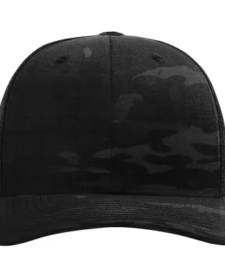 Richardson Hats 862 Tactical Trucker Cap in Multicam black