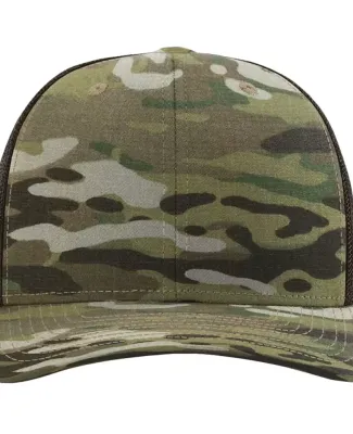 Richardson Hats 862 Tactical Trucker Cap in Multicam original/ coyote brown