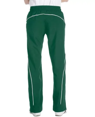 Russel Athletic S82JZX Ladies' Team Prestige Pant in Dk green/ white