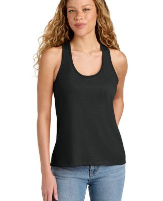 Gildan G672L Ladies' Softstyle CVC Racerback Tank in Pitch black