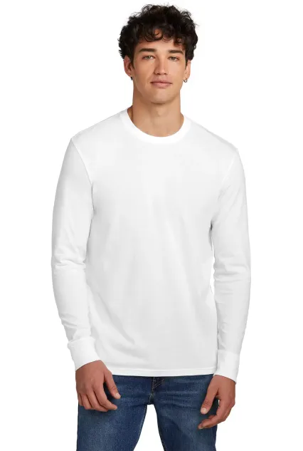 District Clothing DT109 District Perfect Blend CVC in White