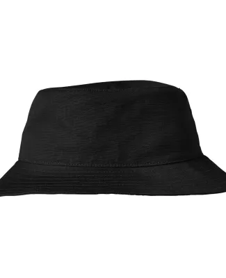 Big Accessories BA642 Lariat Bucket Hat in Black