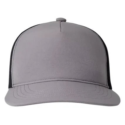 Big Accessories BA708 Bend Foam Trucker in Dark gray/ blak