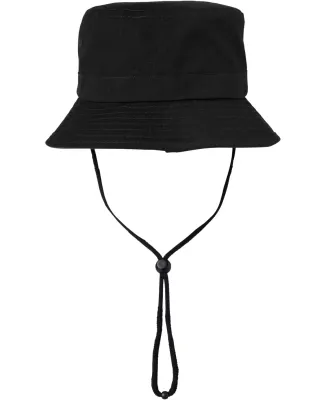 Big Accessories BA643 Lariat Boonie Hat in Black