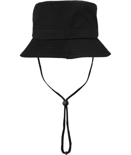 Big Accessories BA643 Lariat Boonie Hat in Black
