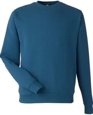econscious EC5305 Unisex Reclaimist Sweatshirt in Tidal blue