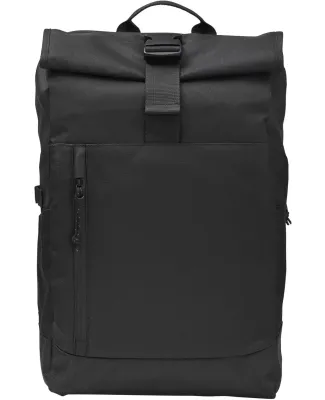 econscious EC9901 rPET Grove Rolltop Backpack in Black