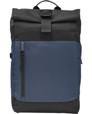 econscious EC9901 rPET Grove Rolltop Backpack in Pacific
